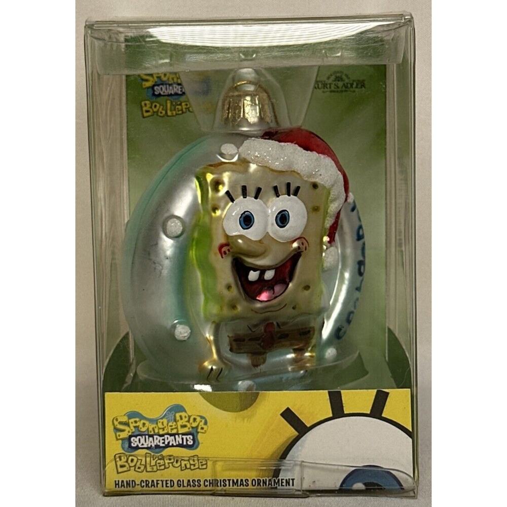 2010 Nickelodeon Viacom Kurt Adler Spongebob Squarepants Christmas Ornament